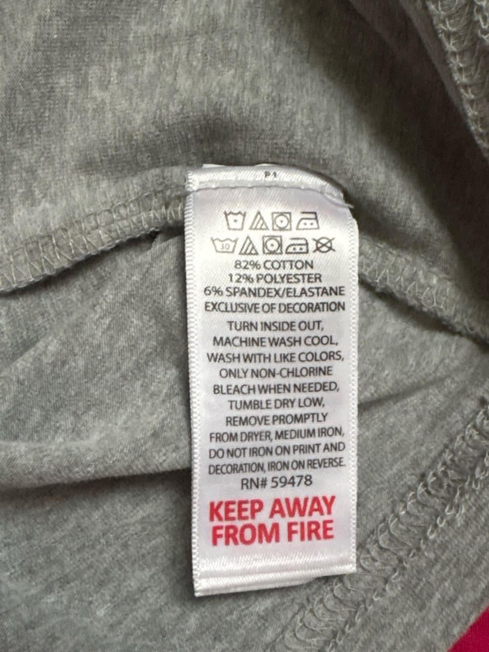 Tommy Bahama Kids Heather Gray Long-Sleeve Tee with Mountain Badge - Picture 5 of 6
